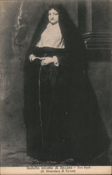 Isabella Infanta di Spogna Von Dych (R. Pinocoteca di Torino) Postcard