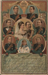 Our Imperial House - Wilhelm II and Family Royalty Postcard Postcard Postcard