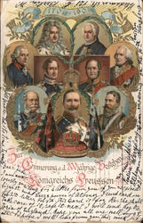 Zur Grinnerung a.d. 200jakrige Bestehen Konigreichs Preussen 1707 - 1901 Postcard