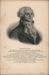 Maximilien Robespierre Postcard