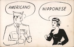 Americano / Nipponese Postcard