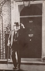Former Prime Minister Winston Churchill Postcard