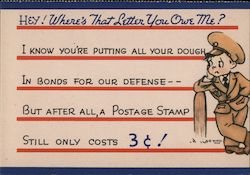 Hey! Where's That Letter You Owe Me? Postcard