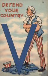 Defend Your Country Postcard