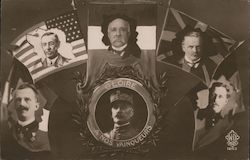 WWI Allied Leaders "To Our Winners" Postcard