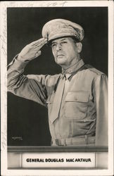General Douglas MacArthur Postcard