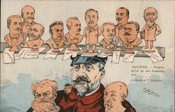 ROUVIER. - Pourvu qu'on ne me bouscule pas. Postcard