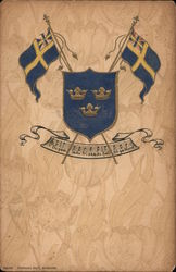 Swedish National Anthem Postcard
