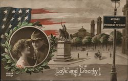 Love and Liberty! Postcard