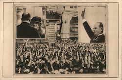 The Ardent Love of a People and the Smile of a Deeply-Mourned Queen Postcard