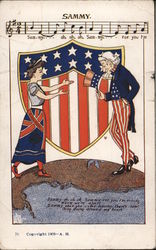 Sammy: USA and Canada Postcard