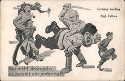Germany Teaching High Culture Postcard