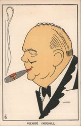 Premier Churchill Postcard