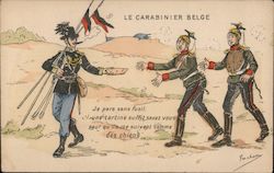 The Belgian Rifleman Postcard