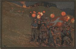 Bunderfeier/Fete Nationale/Festa Nazionale Postcard