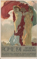 Rome 1911 Exposition Internationale Italy Terzi Postcard Postcard Postcard