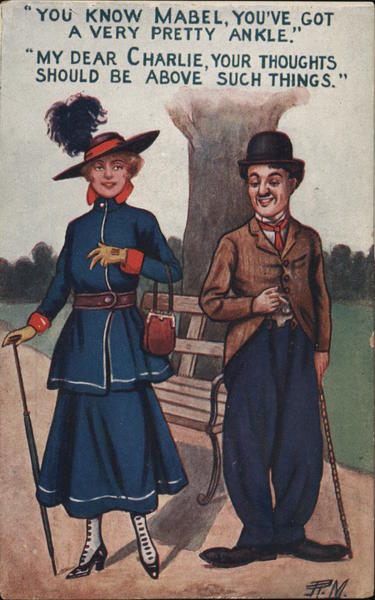 Charlie Chaplin, Mabel Normand Celebrities