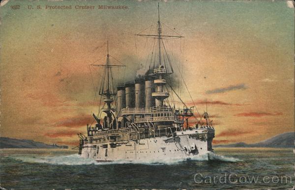 U.S. Protected Cruiser, Milwaukee Great White Fleet