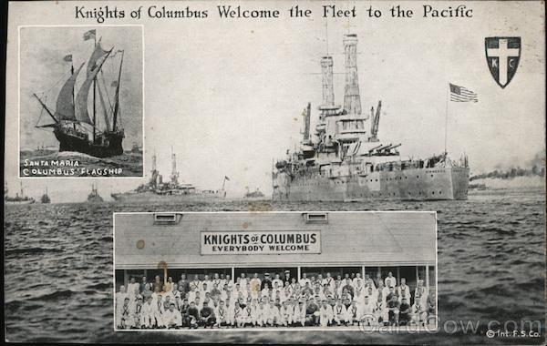Knights of Columbus Welcome the Fleet to the Pacific
