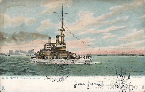 U.S. Navy, Battleship Indiana Great White Fleet