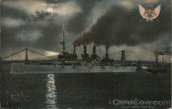 U.S. Battleship Louisiana Great White Fleet