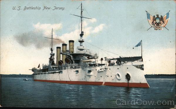 U. S. Battleship New Jersey Great White Fleet