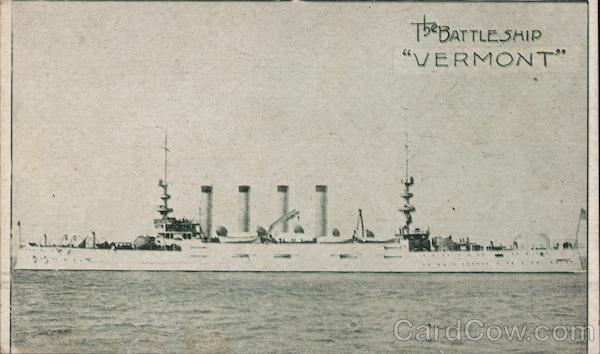The Battleship Vermont Great White Fleet