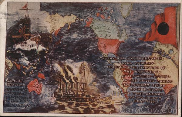 Trophy for Excellence in Naval Gunnery Great White Fleet