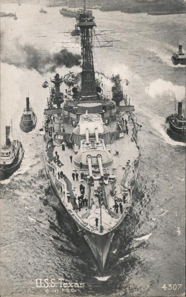 U.S.S. Texas Photo Great White Fleet
