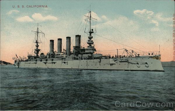 U. S. S. California Great White Fleet