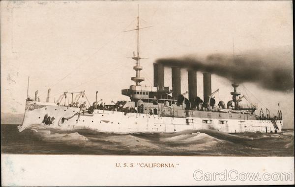 U.S.S. California Great White Fleet