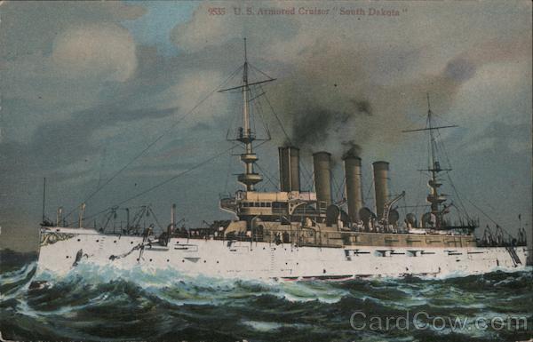 U.S. Armored Cruiser South Dakota Great White Fleet