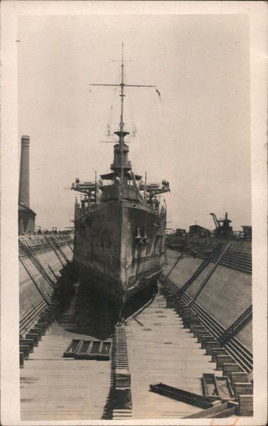 U.S.S. California - Mare Island 1909 Vallejo Great White Fleet