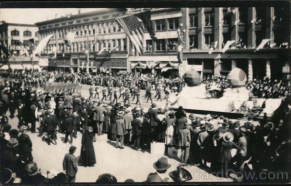 Fleet Parade on Market Street; September 2, 1919 San Francisco California