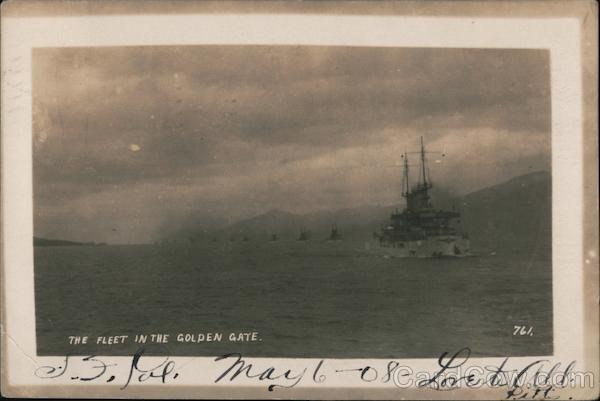 The Fleet in the Golden Gate Great White Fleet