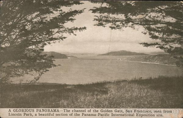 A glorious panorama - The channel of the Golden Gate