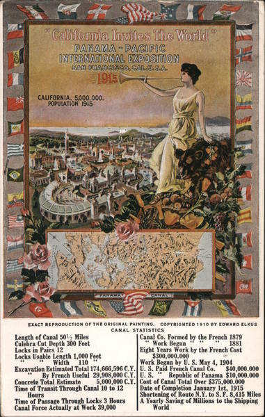 California invites the World 1915 Panama-Pacific Exposition