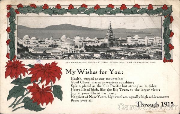 Birds Eye View 1915 Panama-Pacific Exposition