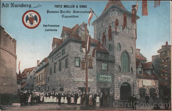 Alt Nurnburg 1915 Panama-Pacific Exposition