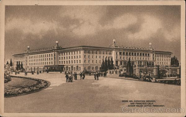 Inside Inn, Exposition Grounds. Edison Mazda lighted throughout.