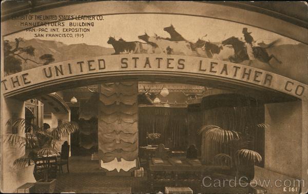 Exhibit of the United States Leather Co. Manufactuers Building