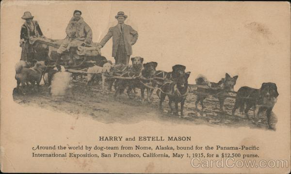 Harry and Estell Mason 1915 Panama-Pacific Exposition