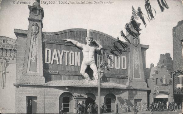Entrance Dayton Flood 1915 Panama-Pacific International Exposition (PPIE)