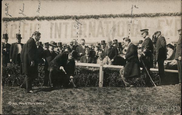 President Taft and Dignitaries Breaking Ground 1911