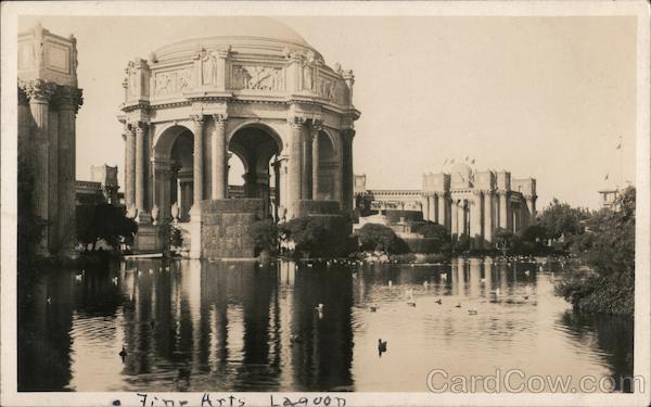 Fine Arts Lagoon 1915 Panama-Pacific Exposition
