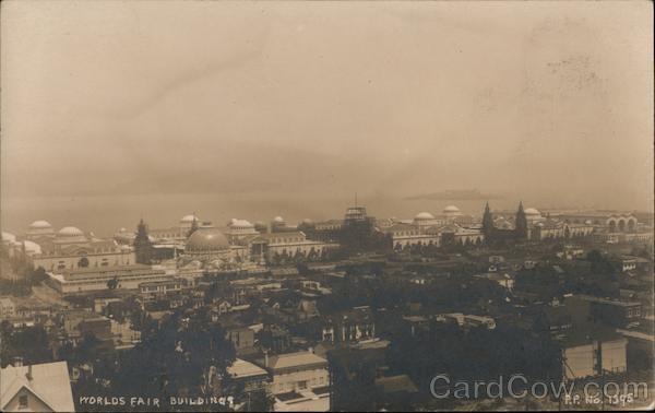 Worlds Fair Buildings 1915 Panama-Pacific Exposition