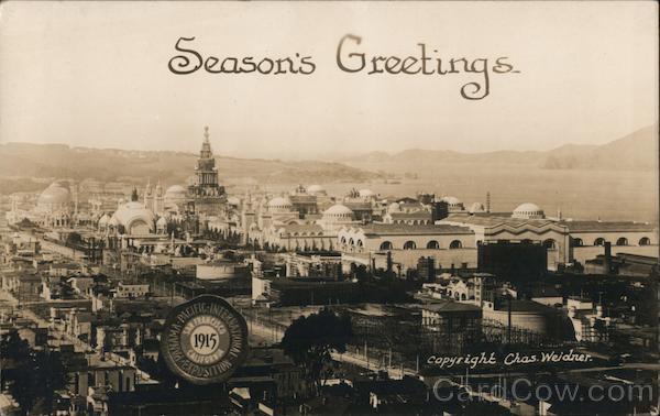 Season's Greetings 1915 Panama-Pacific Exposition