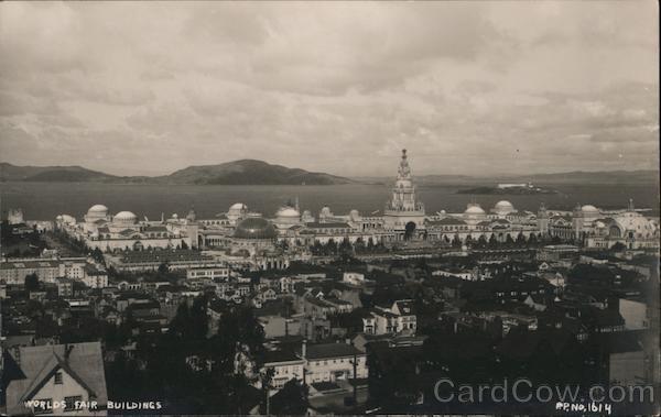 Worlds Fair Buildings 1915 Panama-Pacific Exposition