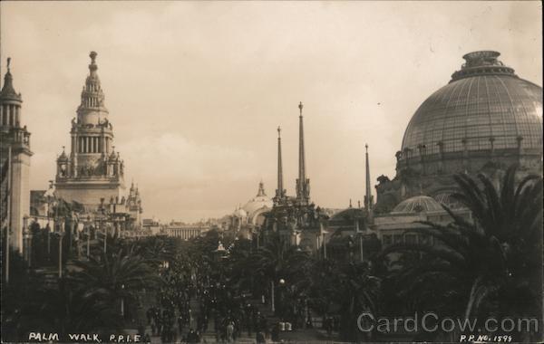 Palm Walk 1915 Panama-Pacific Exposition