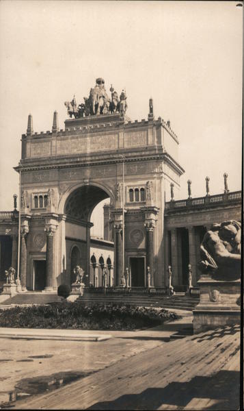 View of Arch 1915 Panama-Pacific Exposition